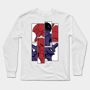 Neon genesis evangelion colors Long Sleeve T-Shirt